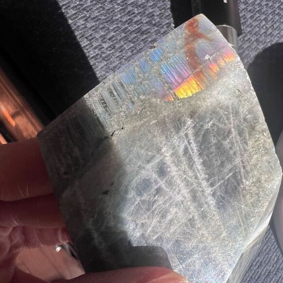 Labradorite Crystal Freeform Meditation Stone (#2) - Picture 10 of 16